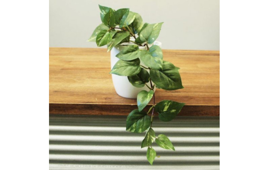 White Fibreglass Pot